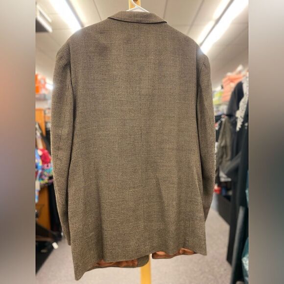 48 Cellini brown suit coat - Picture 4 of 4